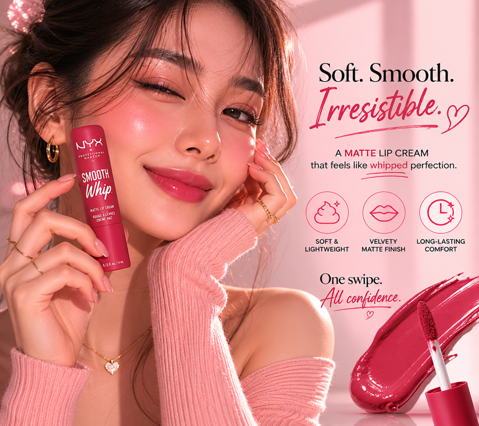NYX Smooth Whip Matte Lip Cream