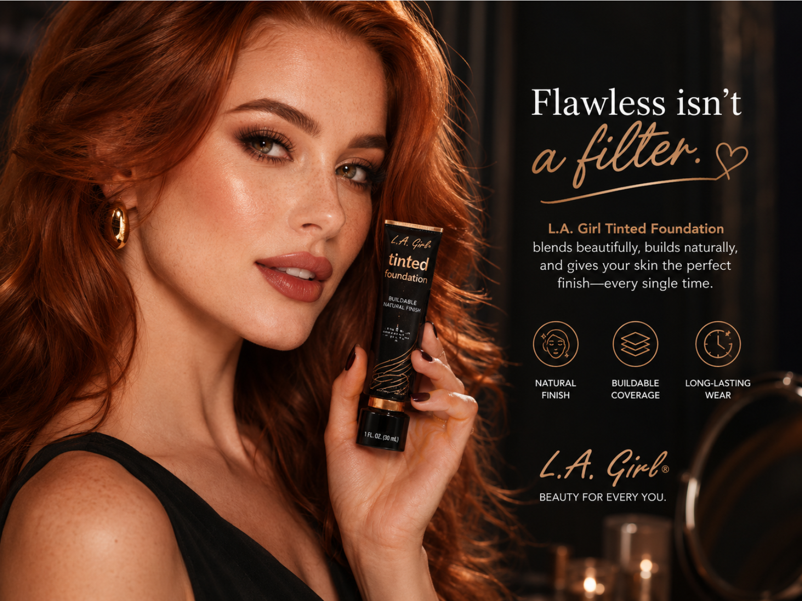 L.A. Girl Tinted Foundation Tan GLM761